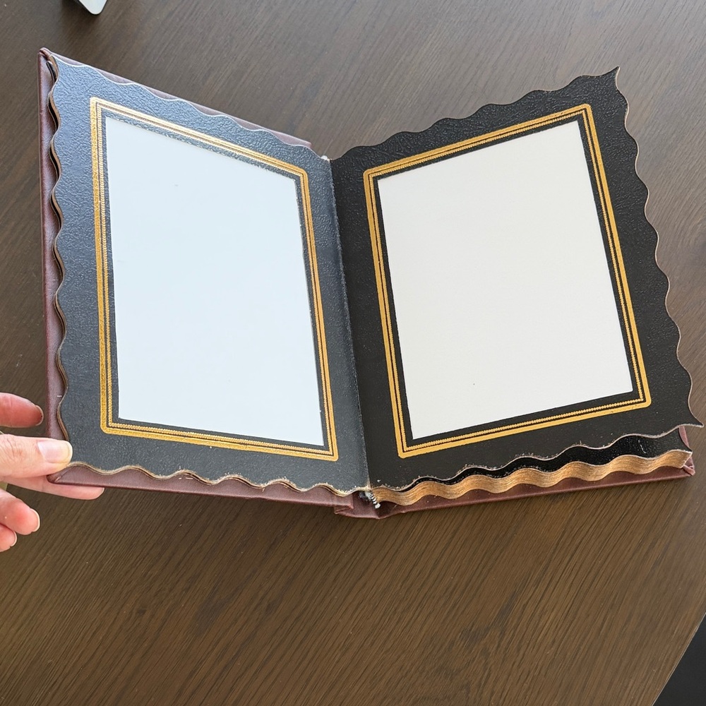 Elegant Embossed Leather Photo Album